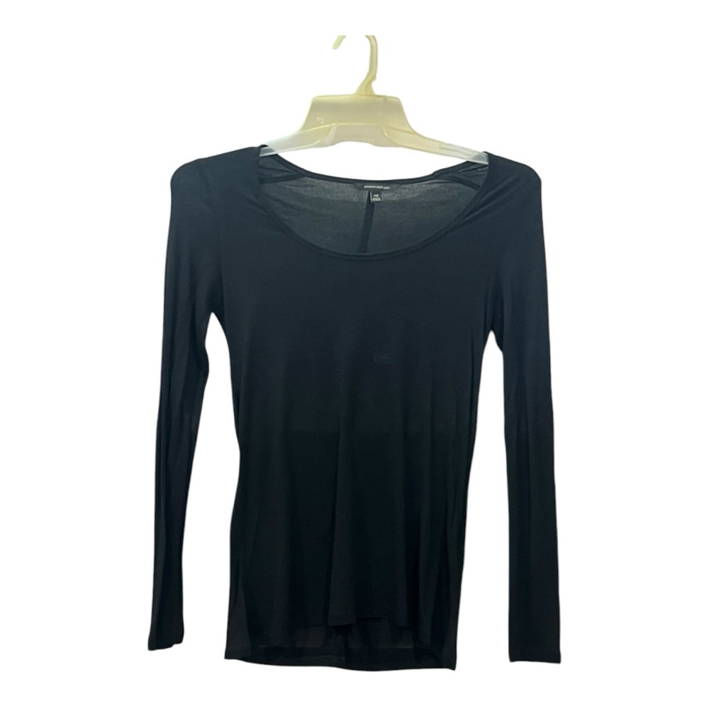 Women's Black Long Sleeve Top EUC LIKE NEW BOX27